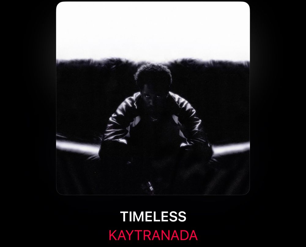 timeless by kaytranada