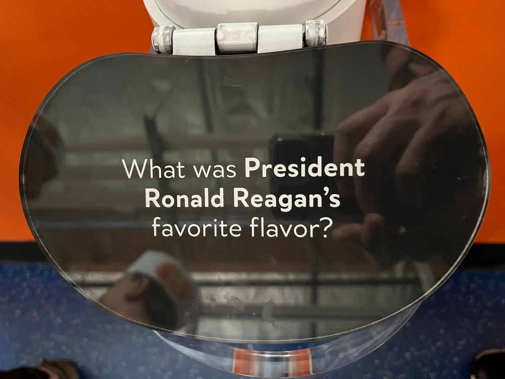 What was President
Ronald Reagan's favorite flavor?