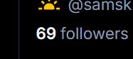69 followers