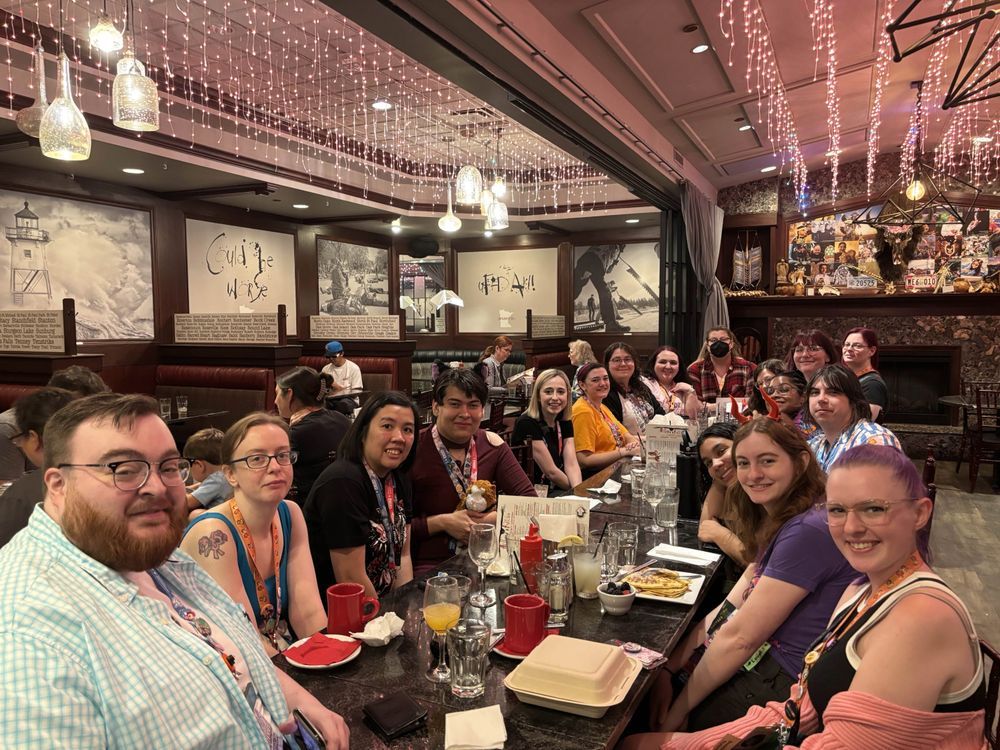 The Lady Arcaders brunch at Hell's Kitchen at SGDQ2025!