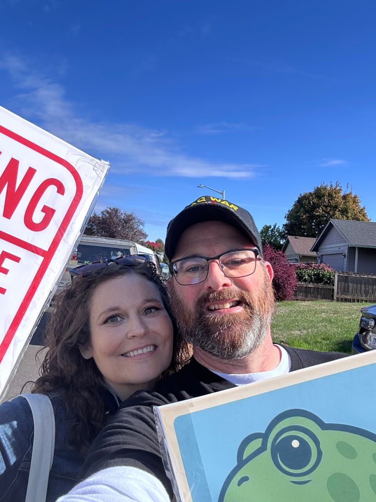 Picture of me with Joanna. 