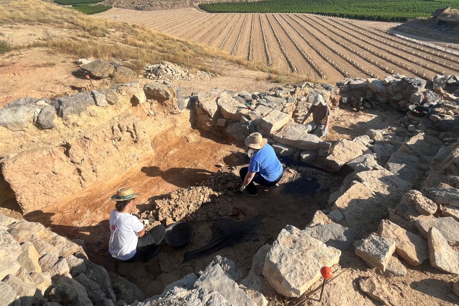 La torre nord, al fons, és una de les zones de treball / Foto: GIP-UdL