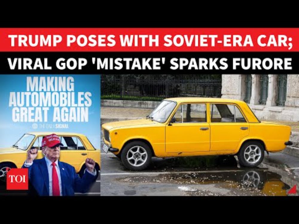 'Make Russian Cars Great Again?': Trump Red Faced; Allies Ridiculed Online For Ad With Russian Lada