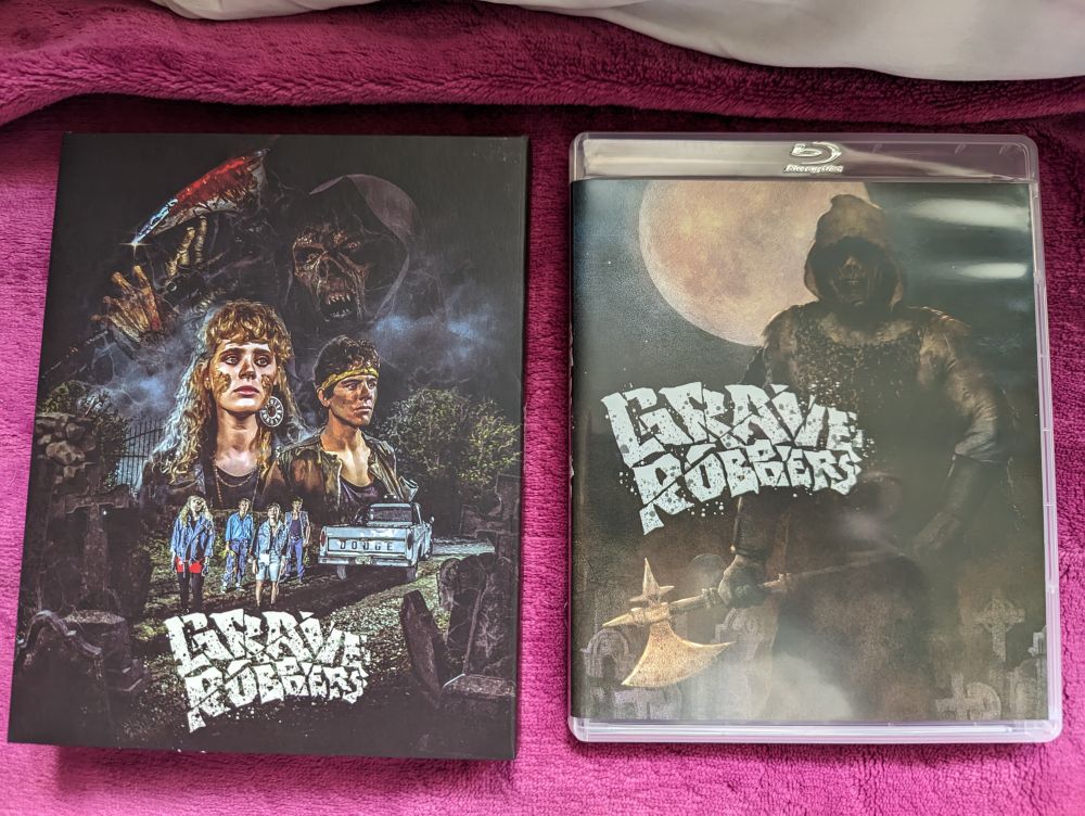 Grave robbers case art and slip art