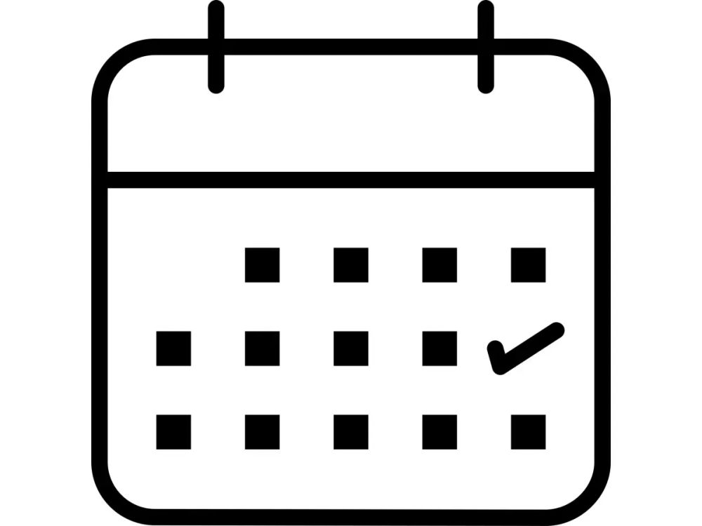 An illustration of a calendar