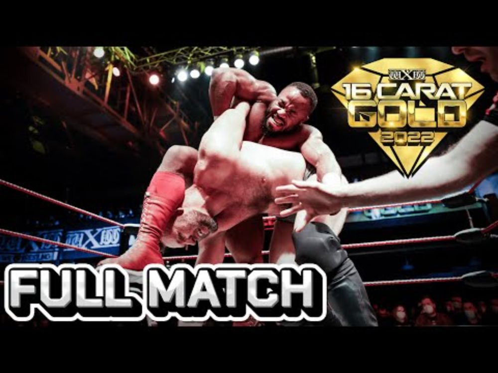 FULL MATCH: Bobby Gunns vs. Jonathan Gresham - wXw 16 Carat Gold 2022 Night 1
