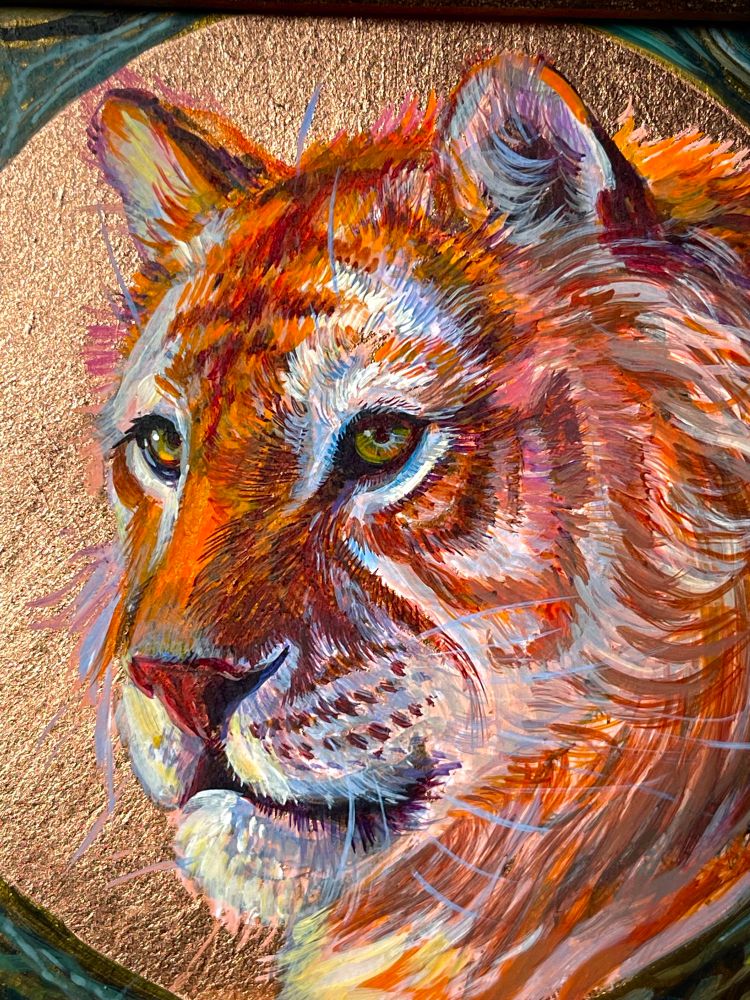 Original tiger portrait 
