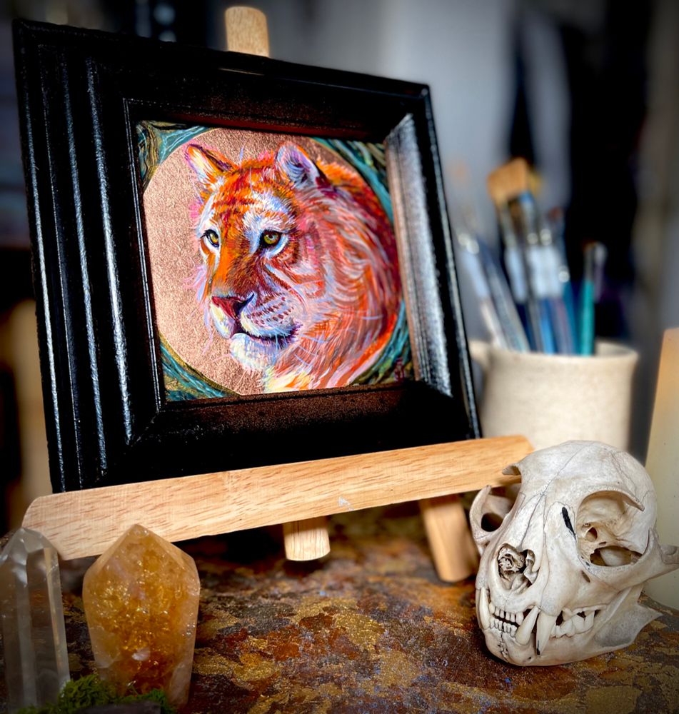 Acrylic painting by April Solomon