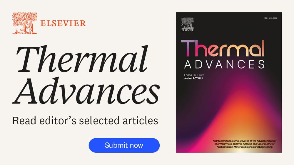 Read the Editor’s choice articles in Thermal Advances