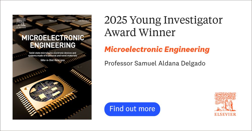 Microelectronic Engineering - 2025 Young Investigator Award Winner