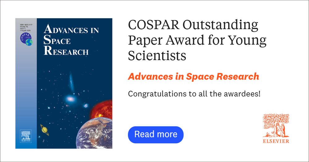 COSPAR Outstanding Paper Award 2024