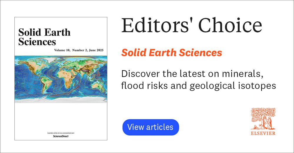 Explore our Editor's Choice collection providing new insights into Earth’s processes, environmental challenges, and analytical advancements.