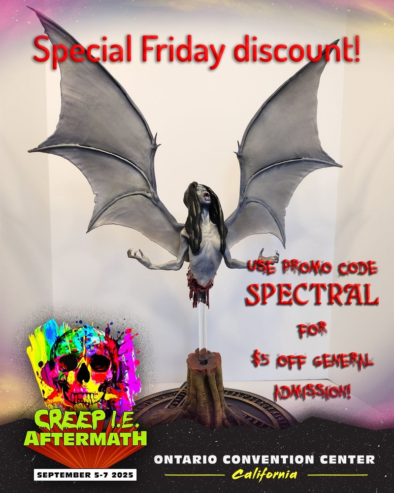 Get your own manananggal statue at CreepIE! Special friday-only pricing!