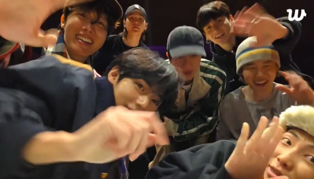 BTS OT7 practice room 2025