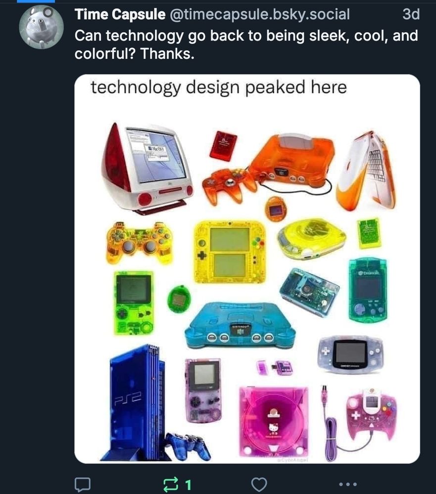 See through colorful technology.