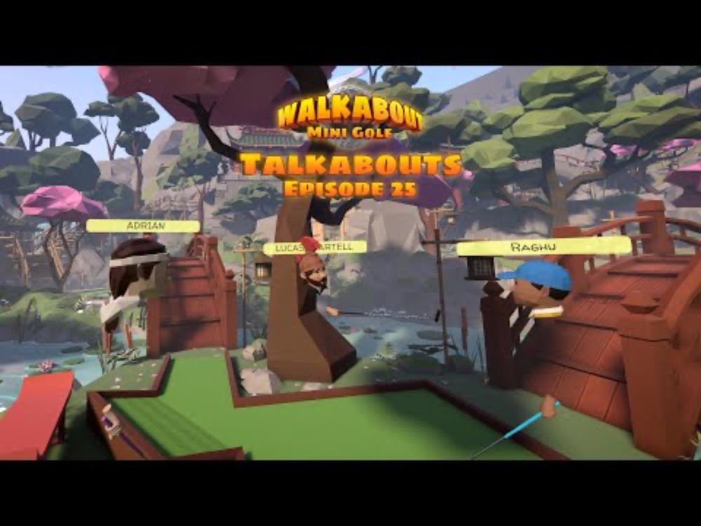 🎥 Talkabout 25: Fore-Handed Thinking with Playin Games #walkaboutminigolf