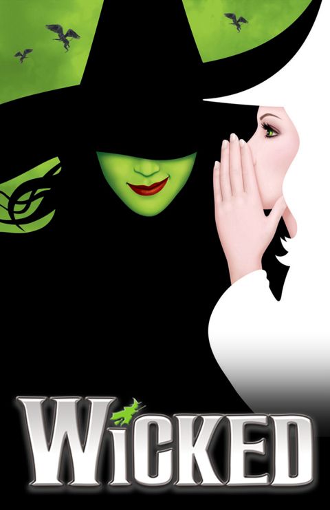 Poster from the broadway show, Wicked