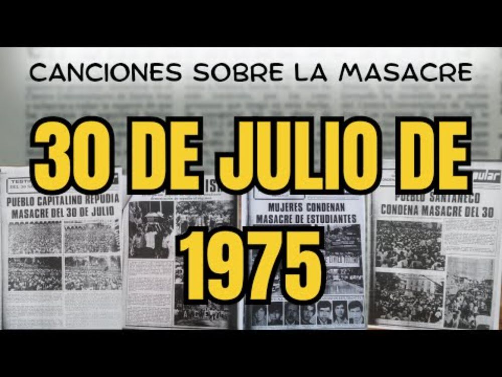 Canciones sobre el 30 de julio de 1975