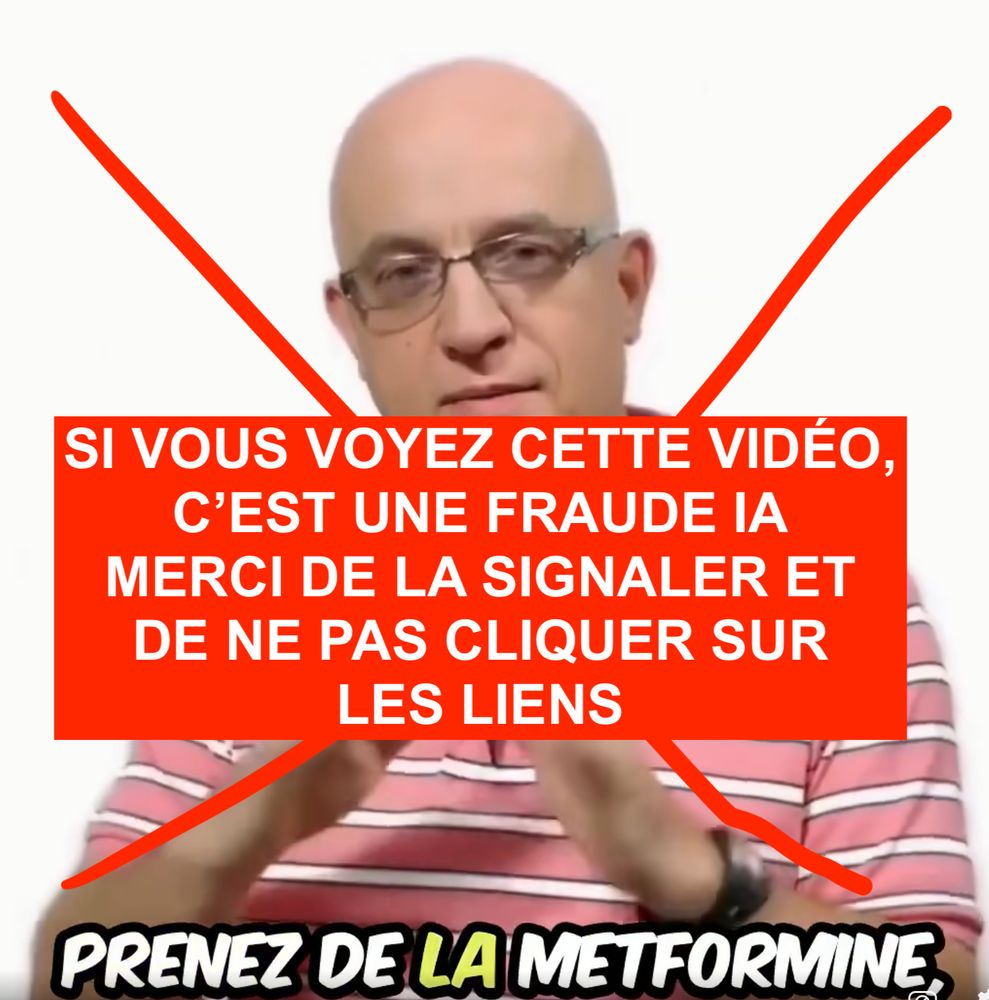 Avertissement pour fausse vidéo IA