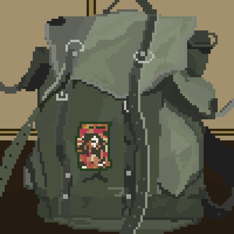 My old military backpack.