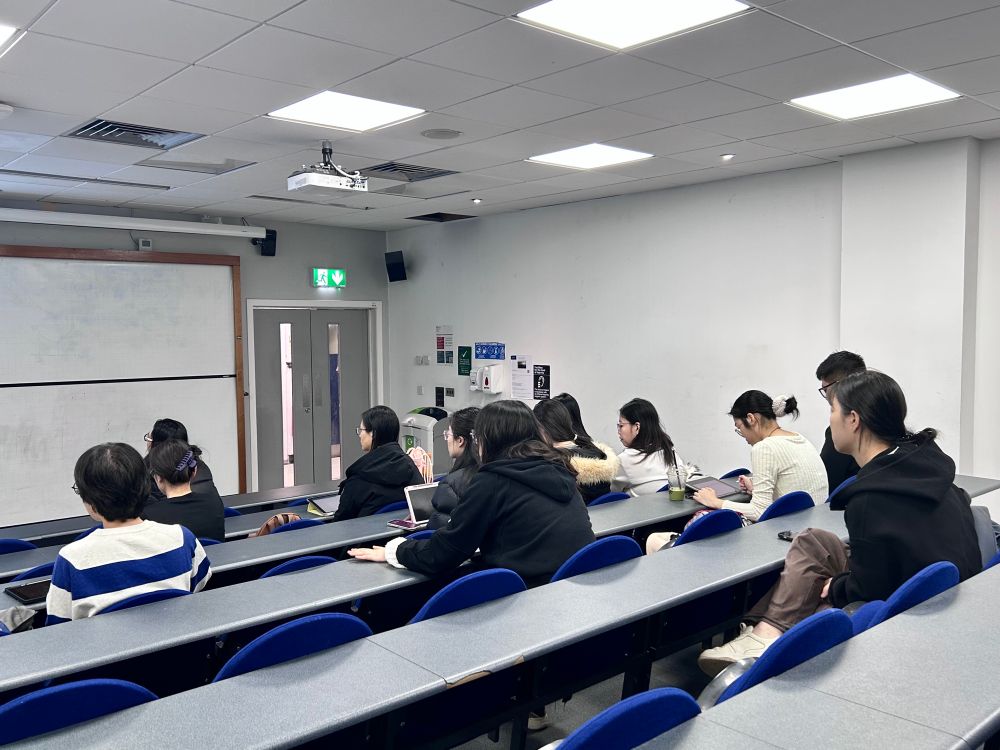Our TESOL students are listening to Vanessa