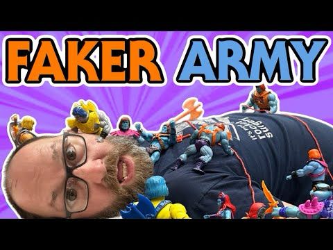 Take a TOUR of my FAKER ARMY!