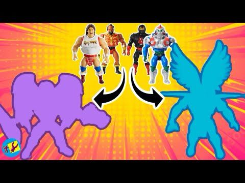 I destroyed 4 action figures to make 2 BRAND NEW CHARACTERS