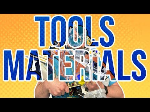 Which TOOLS and MATERIALS do I use to CUSTOMIZE Action Figures!