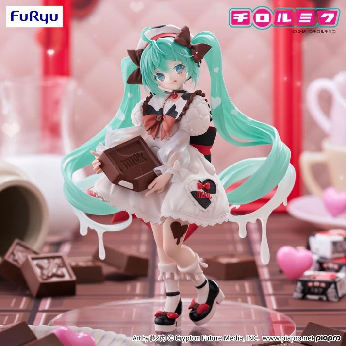 milk choco miku figure idk