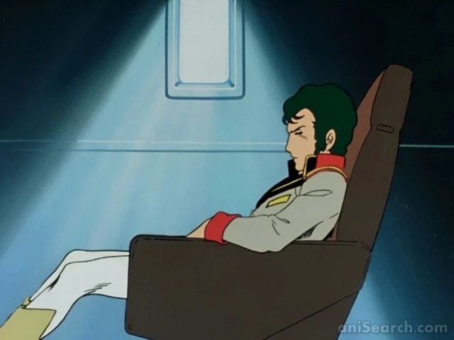 An exhausted Bright in an armchair.