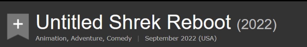 Untitled Shrek Reboot (2022)