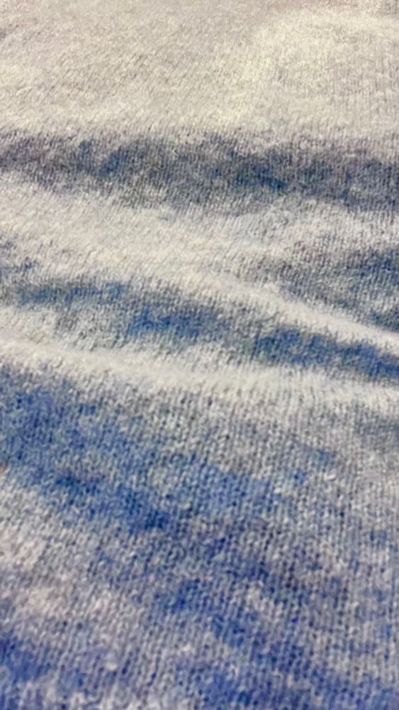 Soft Indigo bunting blue cashmere 