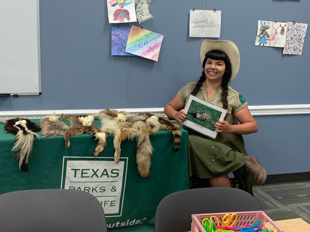 McKinney Falls park ranger Tessa!