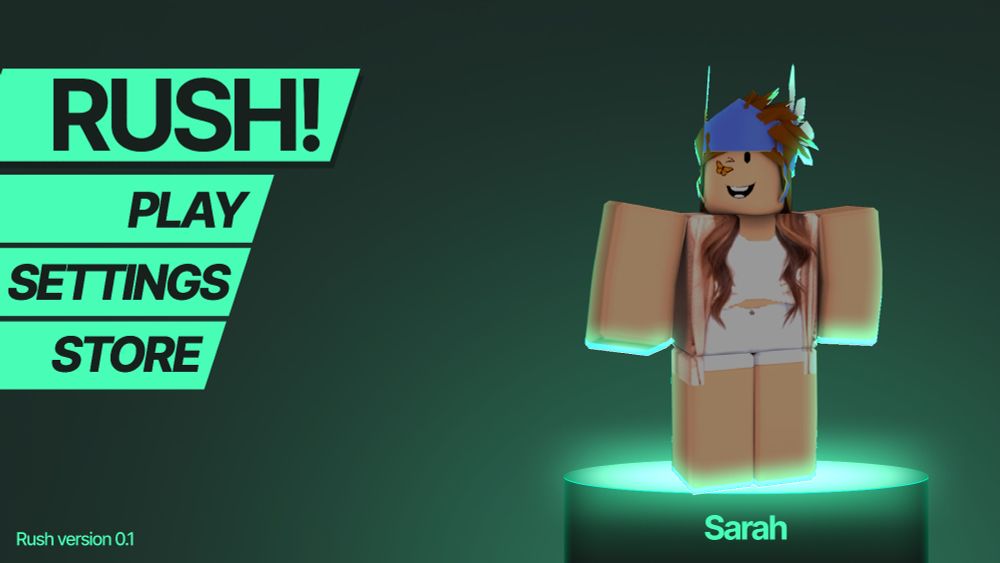 RUSH!'s game UI