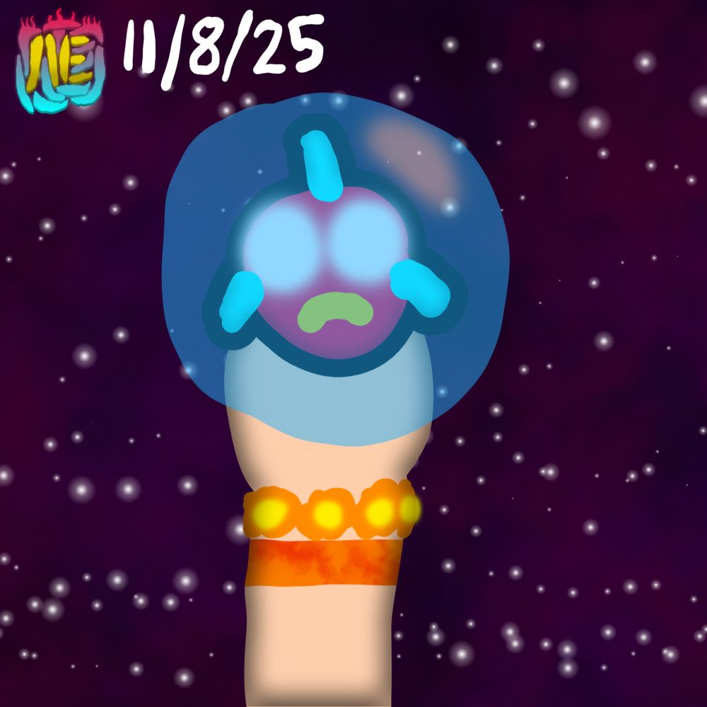 "Fishy-nist" by RainbowGalaxyAE on 11/8/25