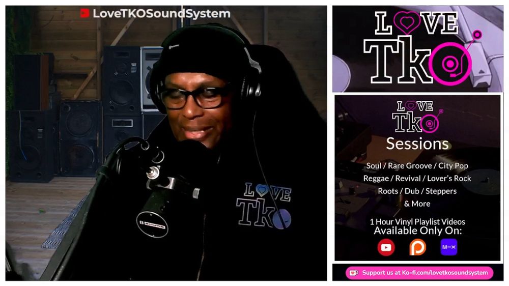 Glen T of Love TKO Sound System in action