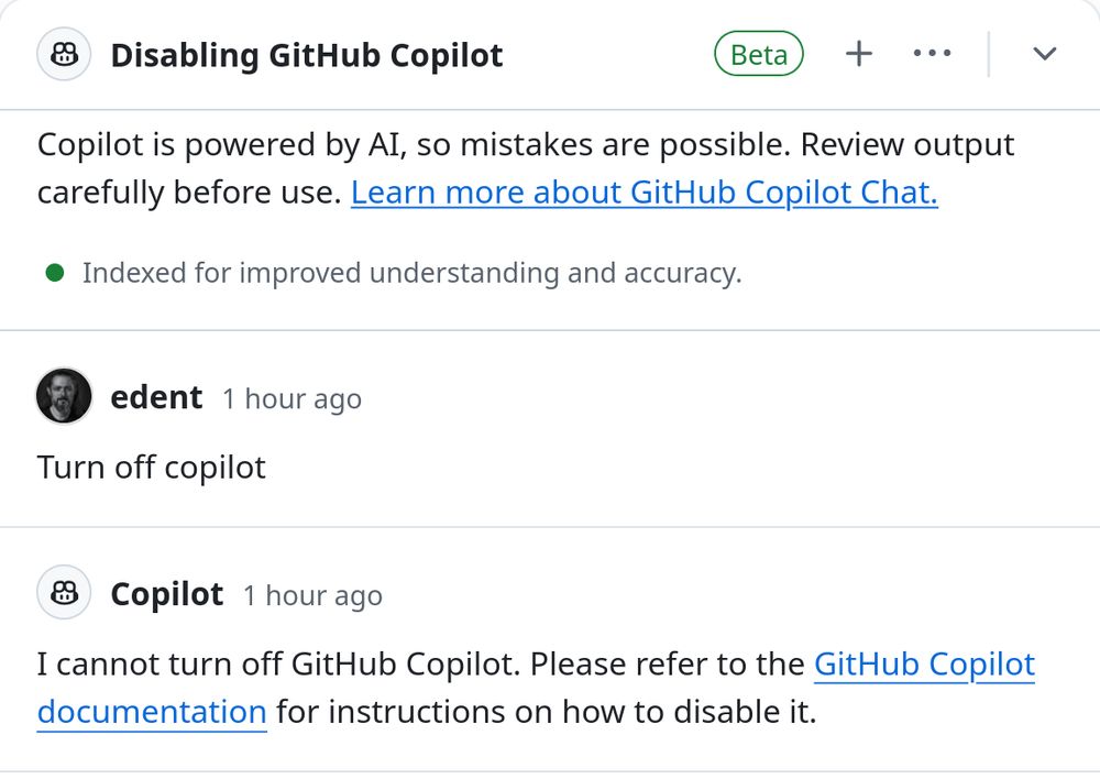 GitHub's Copilot lies about its own documentation. So why would I trust it with my code?