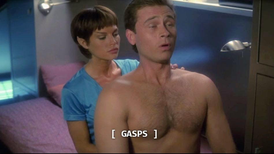 Star Trek Enterprise scene. Trip 