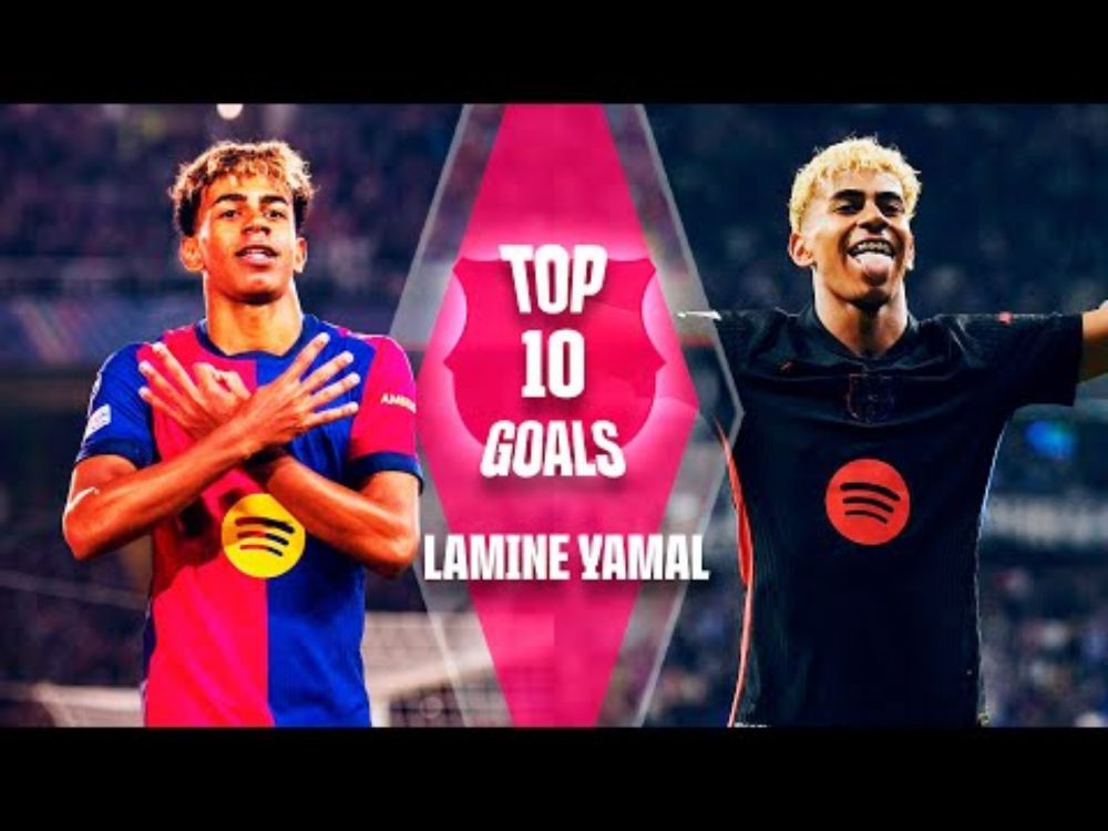 ⚽ TOP 10 GOALS LAMINE YAMAL 3️⃣0️⃣4️⃣ | FC Barcelona 🔵🔴