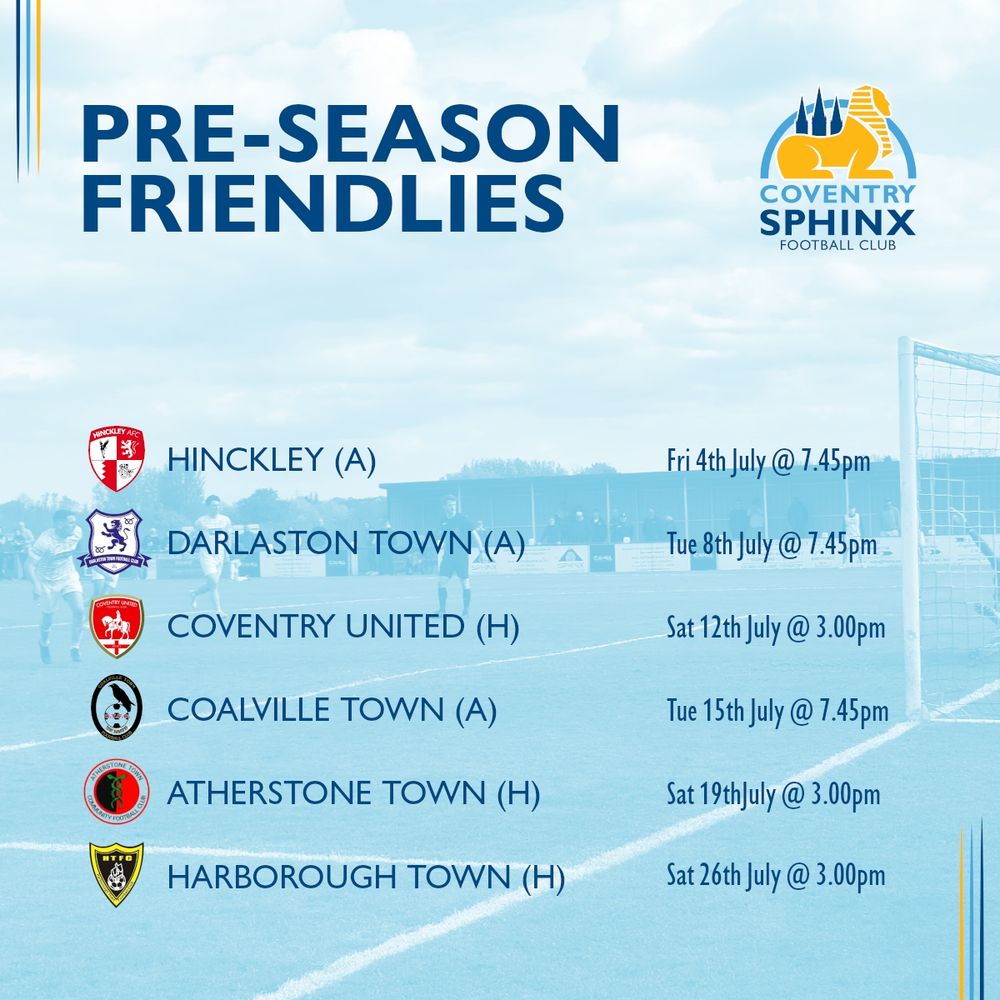 Pre-season friendlies