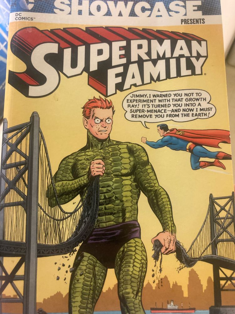 The cover of the Superman Family Omnibus collection
