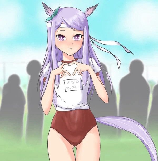 何かのハンドサインをするブルマーマックイーン