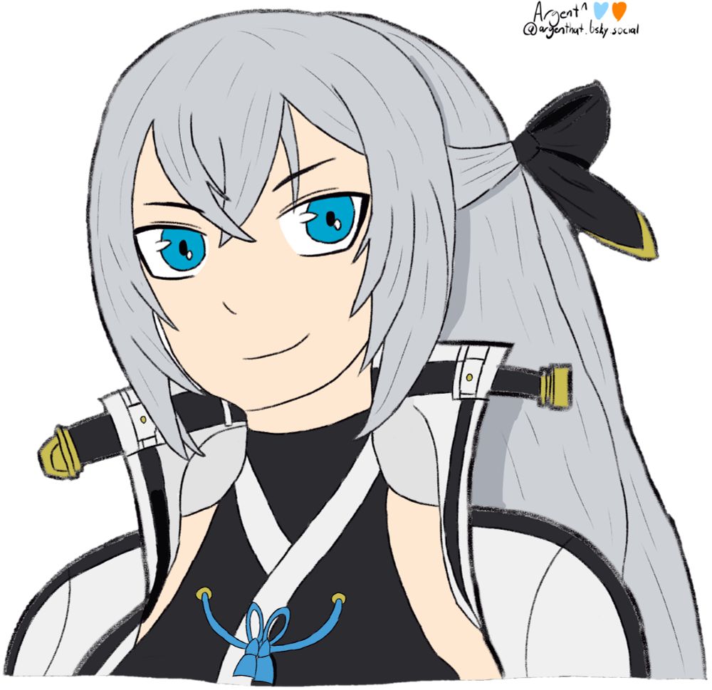 Artwork I drew of Shizuna Rem Misurugi from The Legend of Heroes: Trails through Daybreak.