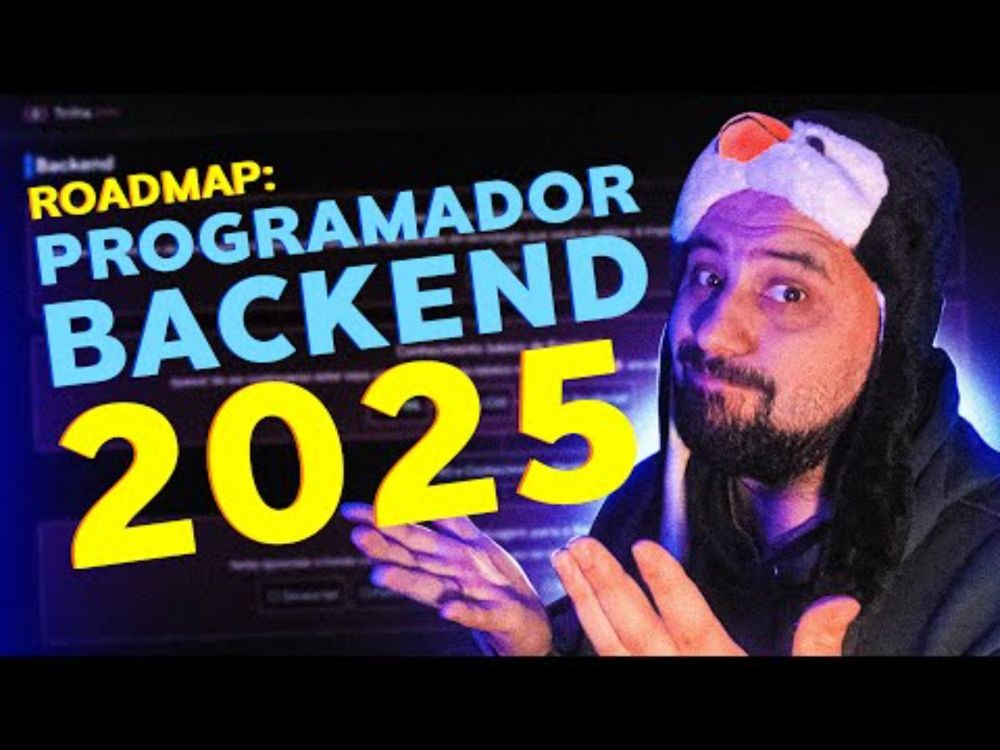 Programador BACKEND: ROADMAP para Dev júnior 2025