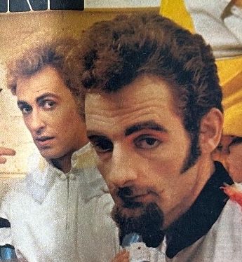 Noel Crombie, legend, and some other guy in the background.