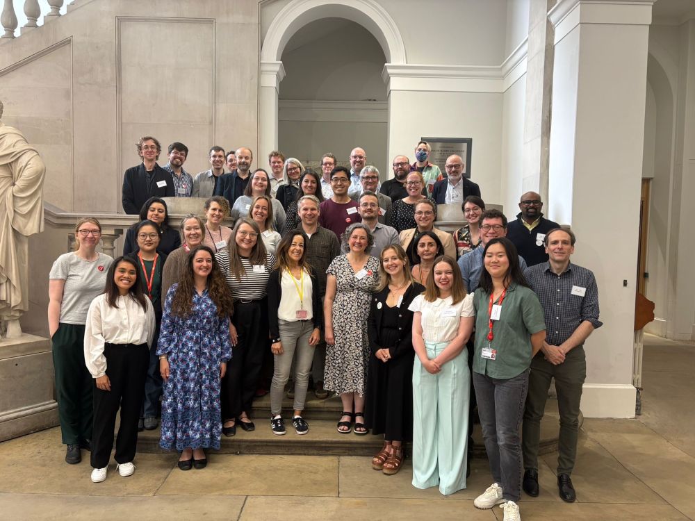 A team photo of people who attended the launch at King’s on Monday. 