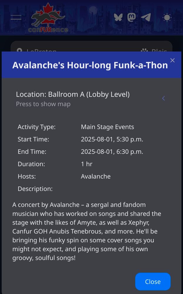 Avalanche's "Hour Long Funk-a-thon" will be a fun, funky concert on Friday at Canfurence 2025.