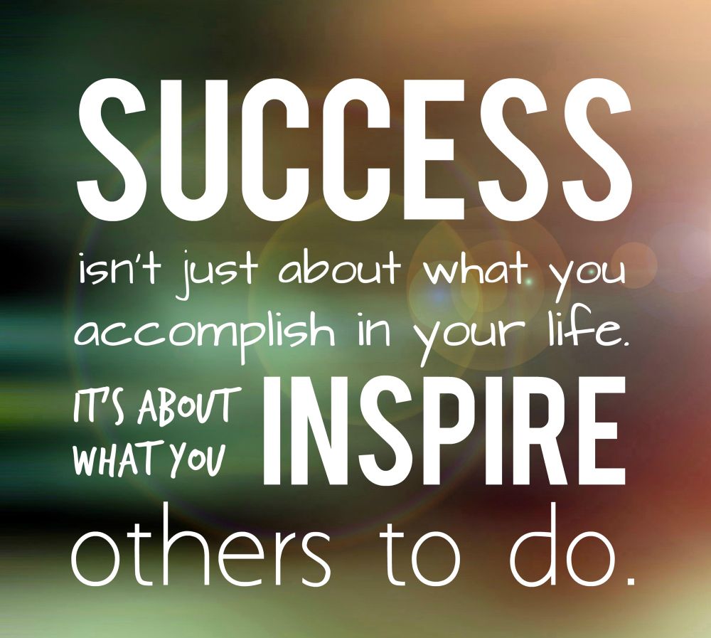 Success isn't just about what you accomplish in your life.

It’s about what you inspire others to do.

#education #teachers 