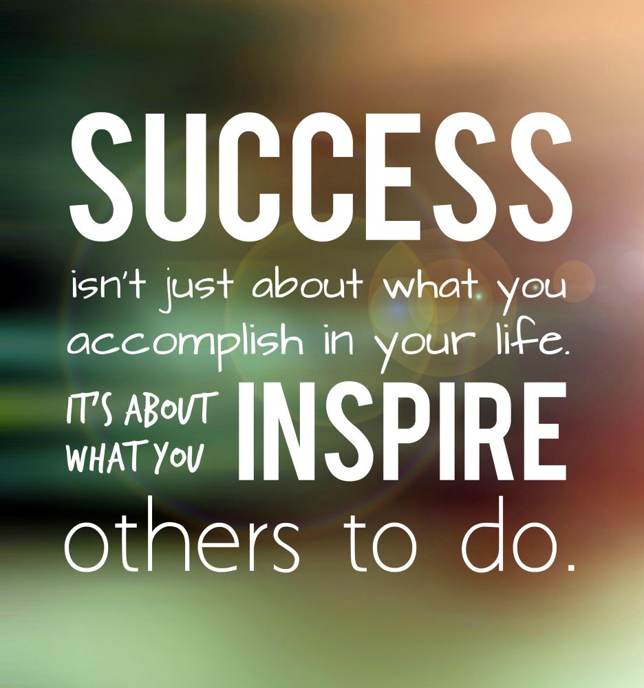 Success isn't just about what you accomplish in your life.
It’s about what you inspire others to do.

#education #teachers 