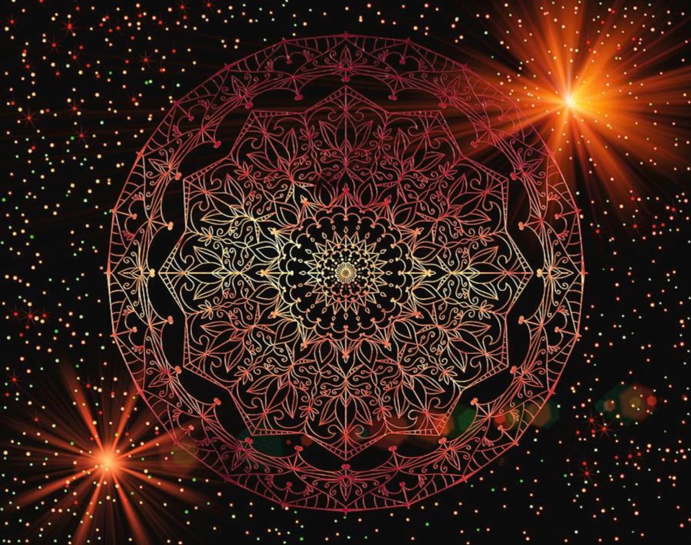 Sun Mandala by Angie Tirado